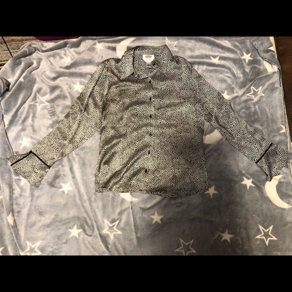 Talbots silk top - Picture 3 of 6